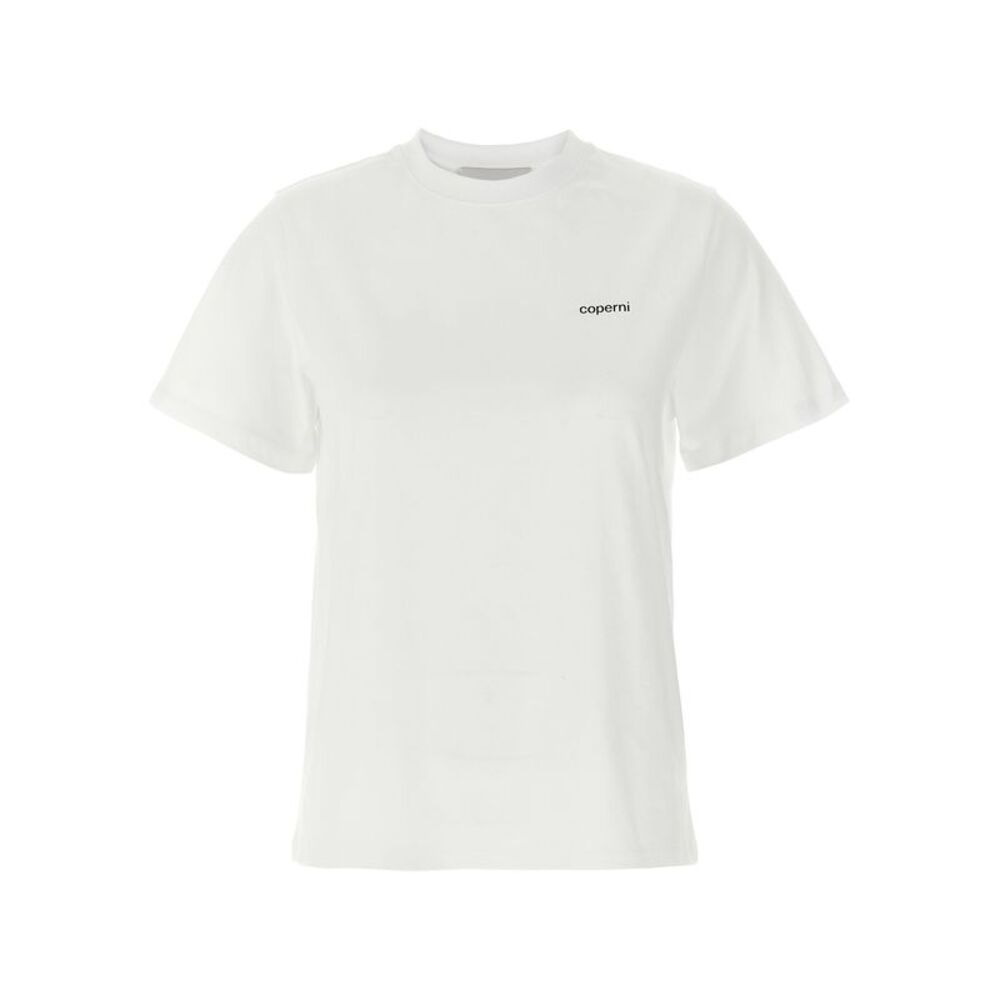 Coperni White Cotton Women's T-Shirt
